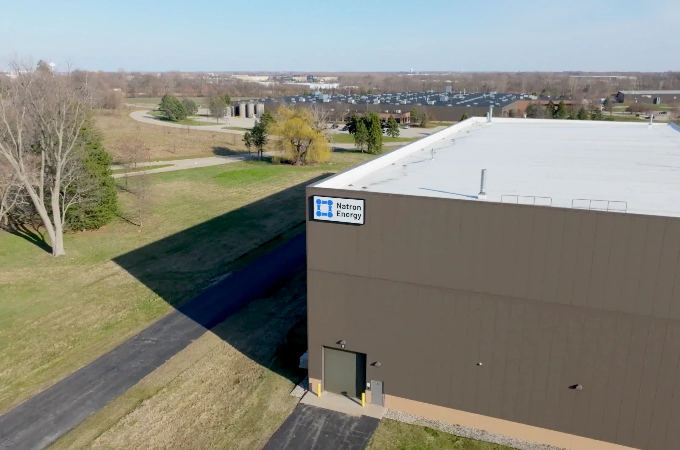 Exterior view of Natron's Holland Michigan facility